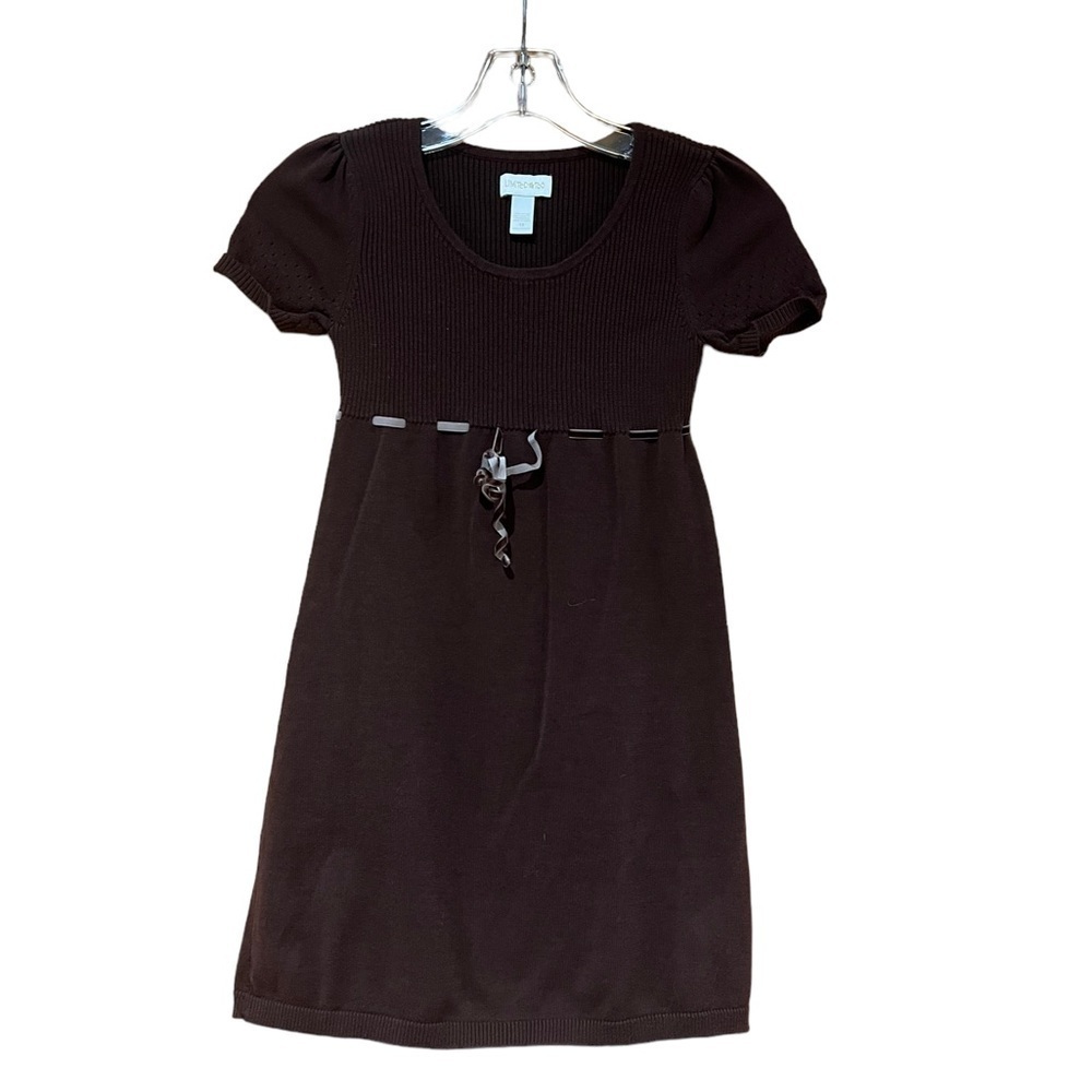 Limited Too Brown Sweater Dress Girls Size 10